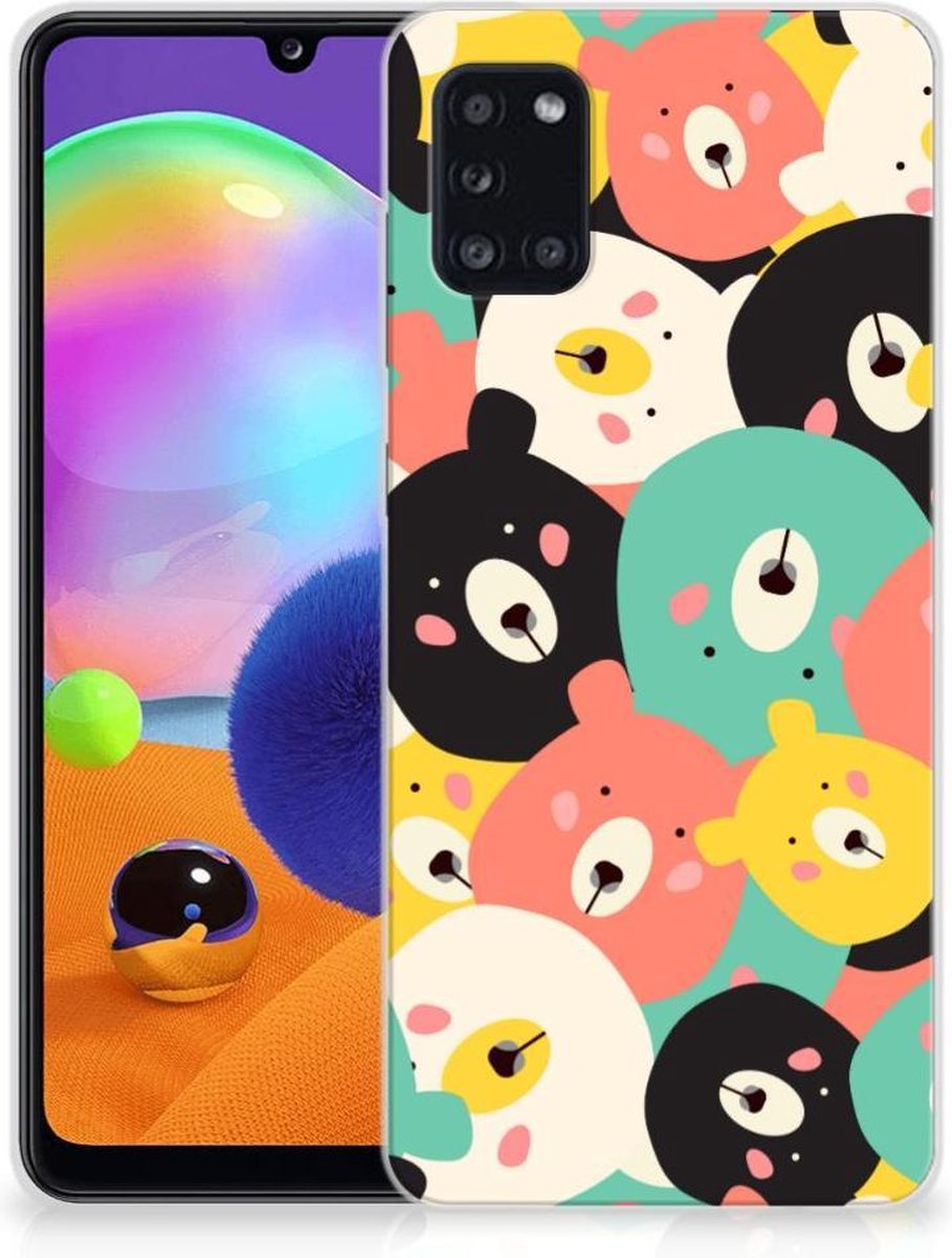 Samsung Galaxy A31 Telefoonhoesje met Naam Bears