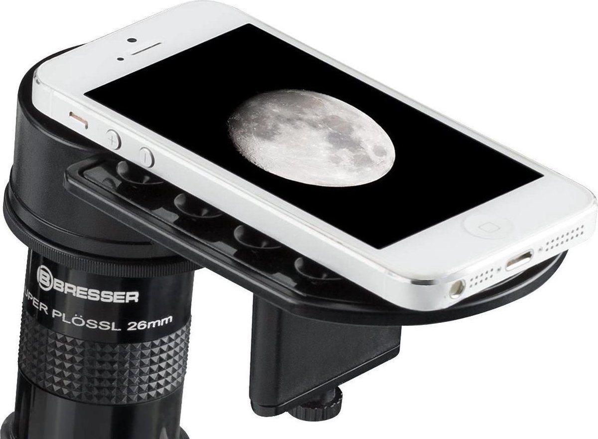 Bresser Deluxe Smartphone Adapter voor telescopen en microscopen