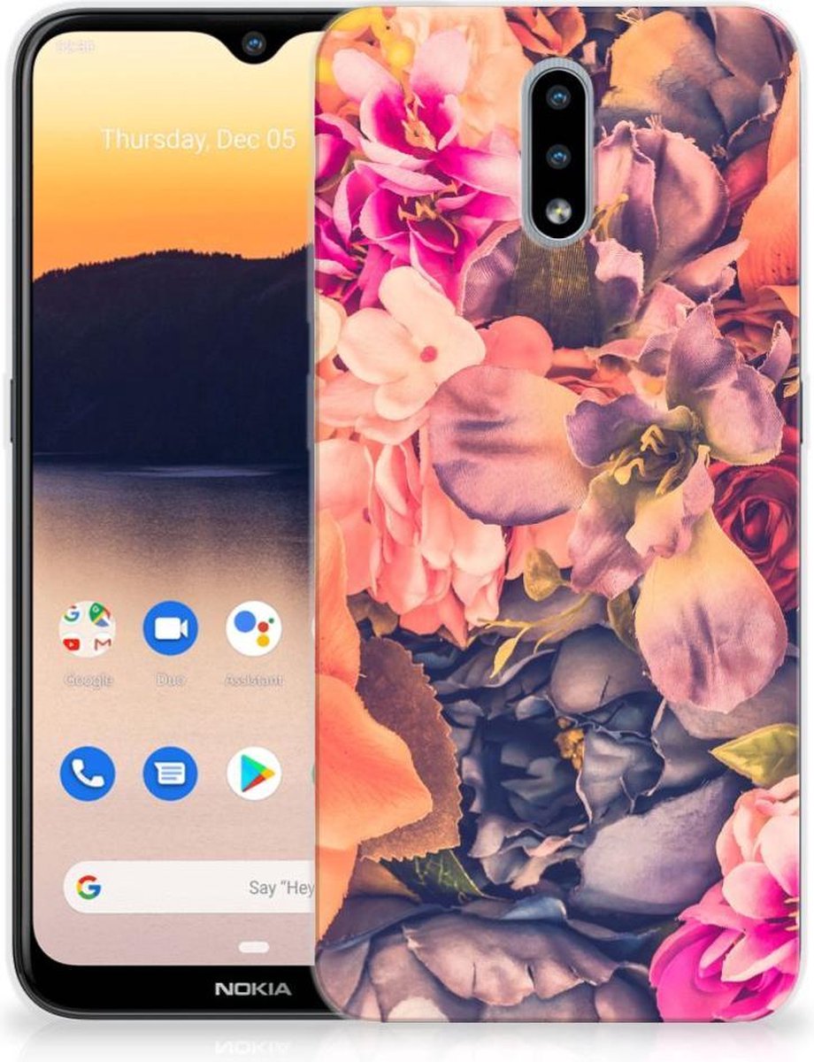 Nokia 2.3 TPU Case Bosje Bloemen