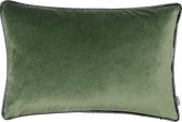 Raaf kussen Velvet groen 40x60 cm
