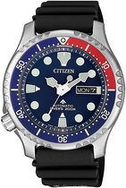 Citizen Promaster Marine NY0086-16LEM Horloge - Rubber - Zwart - Ø 41 mm