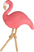 Bizzi Growin Knuffelkussen Flamingo Junior 56 Cm Katoen Roze