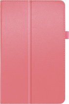 Shop4 - Samsung Galaxy Tab S6 Lite Hoes / Tab S6 Lite 2022 Hoes  - Book Cover Lychee Licht Roze