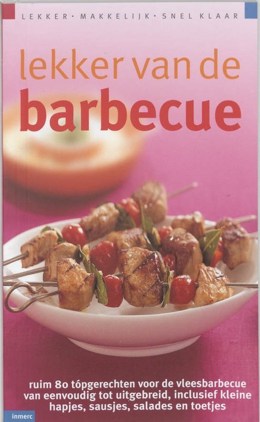 Cover van het boek 'Lekker van de barbecue'