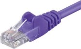 CAT5e UTP patchkabel / internetkabel 2 meter paars  - CCA - netwerkkabel