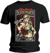 Five Finger Death Punch Heren Tshirt -S- Assassin Zwart