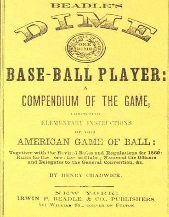 Beadle's Dime Base-Ball Player - cover
