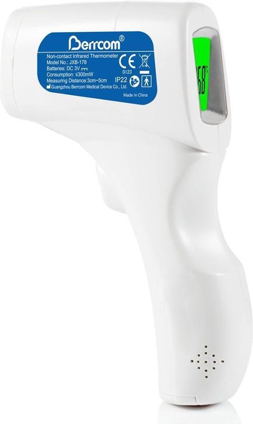Professionele Infrarood Thermometer met display - Lichaamstemperatuur meting - Voor baby, kinderen en volwassenen
