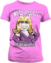 The Muppets Dames Tshirt -S- Miss Piggy Roze