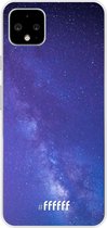 Google Pixel 4 XL Hoesje Transparant TPU Case - Star Cluster #ffffff