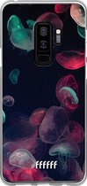 Samsung Galaxy S9 Plus Hoesje Transparant TPU Case - Jellyfish Bloom #ffffff