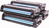Print-Equipment Toner cartridge / Alternatief voordeel pakket Kyocera TK-150 zwart, rood, geel, blauw | Kyocera FS-C1020 MFP plus