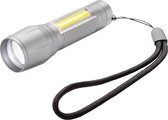 Xd Collection Zaklamp Focus Led Batterij 65 Lm 9,4 Cm Alu Grijs
