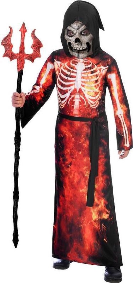 Amscan Verkleedpak Fire Reaper Jongens Polyester 12-14 Jaar