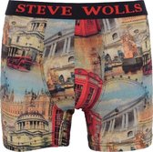 Steve Wolls® - Boxershort print London - Maat M