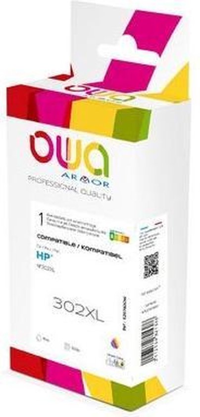 Foto: Armor k20740ow inktcartridge compatibel cyaan magenta geel 3 stuk s 