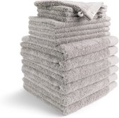 Walra Badset Remade Cotton Blend - 14-delige set, 6 baddoeken 50x100, 4 gastendoekjes 30x50, 4 washandjes 16x21, Zand