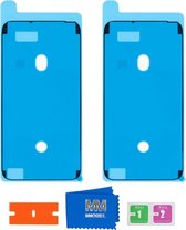 MMOBIEL 2x Waterdichte Stickers voor iPhone 6 Plus / 6S Plus (Zwart)