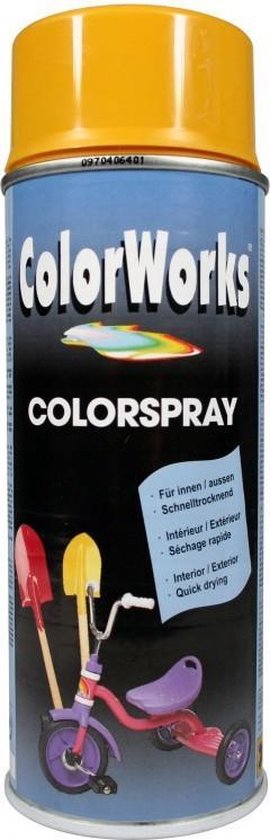 Colorworks 1004 Colorspray - Gold Yellow | bol