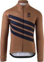 AGU Classic Fietsshirt Lange Mouwen Six6 Heren - Bruin - XL