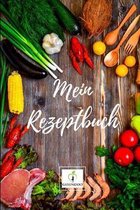 Mein Rezeptbuch: Version: Holztisch mit Zutaten - Rezeptbuch zum Selberschreiben - Endlich dein eigenes Kochbuch selbst schreiben - Per