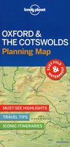 Carte de planification Lonely Planet Oxford et les Cotswolds