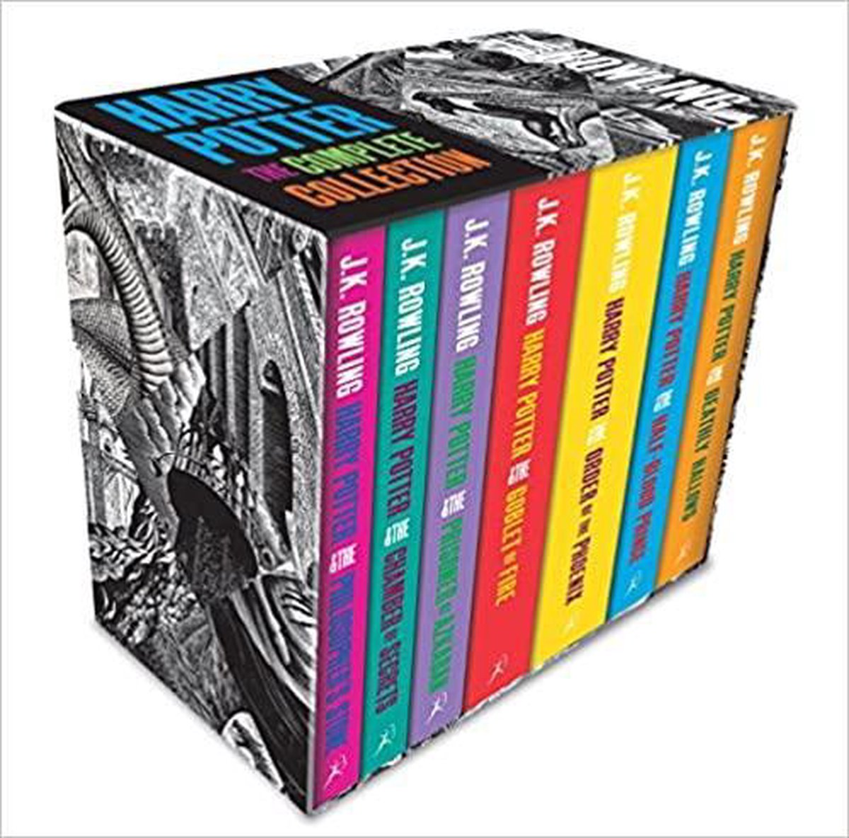binnenkomst sectie wees gegroet Harry Potter Boxed Set: The Complete Collection (Adult Paperback), J.K.  Rowling |... | bol.com