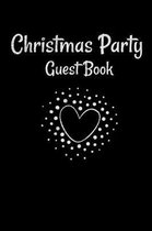Christmas Party Guest Book