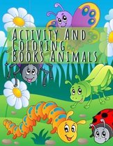 Activity And Coloring Books Animals