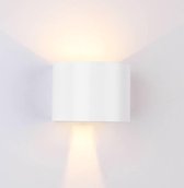 V-TAC VT-756 Buitengebruik muurverlichting Wit E27 LED 6 W A++