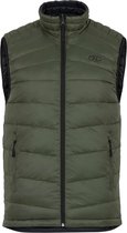 Highlander Bodywarmer Reversible Heren Nylon Groen/zwart Maat L