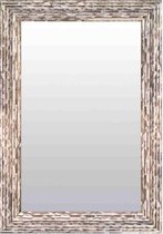 Brocante Spiegel Bruin 59x79 cm – Charly – Retro Spiegel – Houten Spiegel – Spiegels Groot – Perfecthomeshop