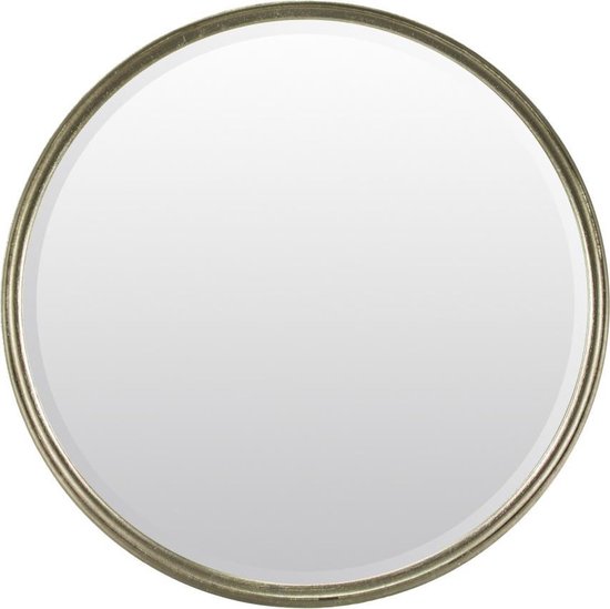 Fonkeling Sceptisch Rood Ronde Spiegel Zilver Metaal 60x60 cm – Calgary – Duurzame spiegel zilveren  lijst –... | bol.com