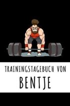 Trainingstagebuch von Bentje: Personalisierter Tagesplaner f�r dein Fitness- und Krafttraining im Fitnessstudio oder Zuhause