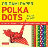 Origami Paper Polka Dots 6 Inch 96 Sheets