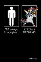 Systems Mechanic: Liniertes A5 Notizbuch oder Heft f�r Anlagen mechaniker