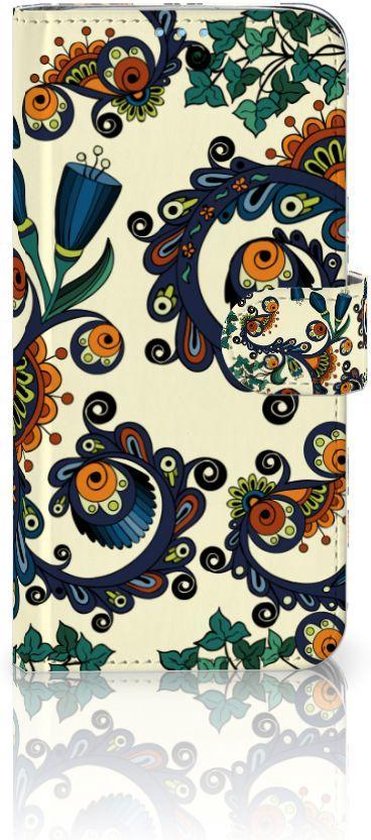 Wallet Case Huawei P40 Lite Barok Flower