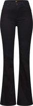 LEE BREESE BLACK RINSE FLARE JEANS-DAMES