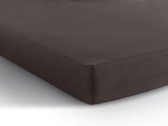 Comfortabele Jersey Extra Breed Hoeslaken Taupe | 190/200x200/210/220 | Zacht En Dichtgebreid | Rondom Elastiek