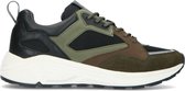 Sacha - Heren - Donkergroene suède sneakers - Maat 41
