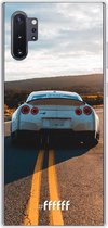 Samsung Galaxy Note 10 Plus Hoesje Transparant TPU Case - Silver Sports Car #ffffff
