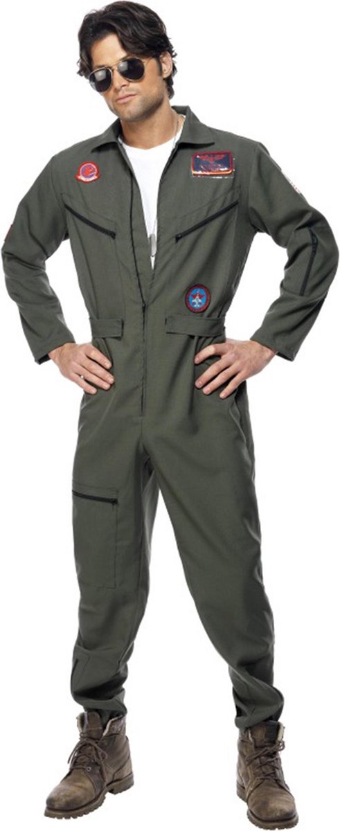 Top Gun partout & lunettes de soleil - Costume pilote homme - Taille XL -  56-58 | bol.com