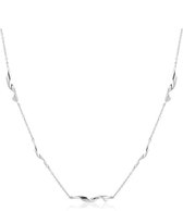Ania Haie Twister AH N012.02H Dames Ketting 43 cm