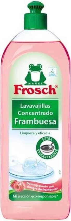 Frosch Lavavajillas Concentrado Vinagre Frambuesa 750