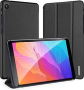 Tablet hoes geschikt voor Huawei MatePad T8 Dux Ducis Domo Book Case - Zwart