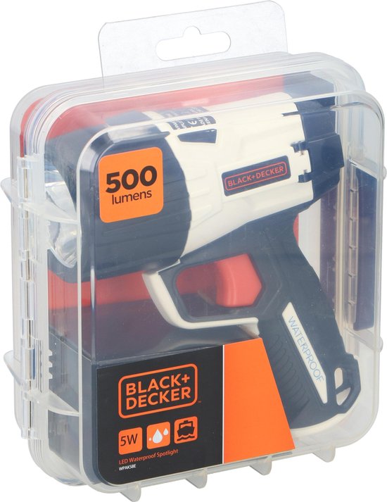 Black & Decker 500 Lumens Waterproof 5W LED Spotlight