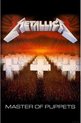 foto van Metallica Textiel Poster Flag - Master Of Puppets Multicolours
