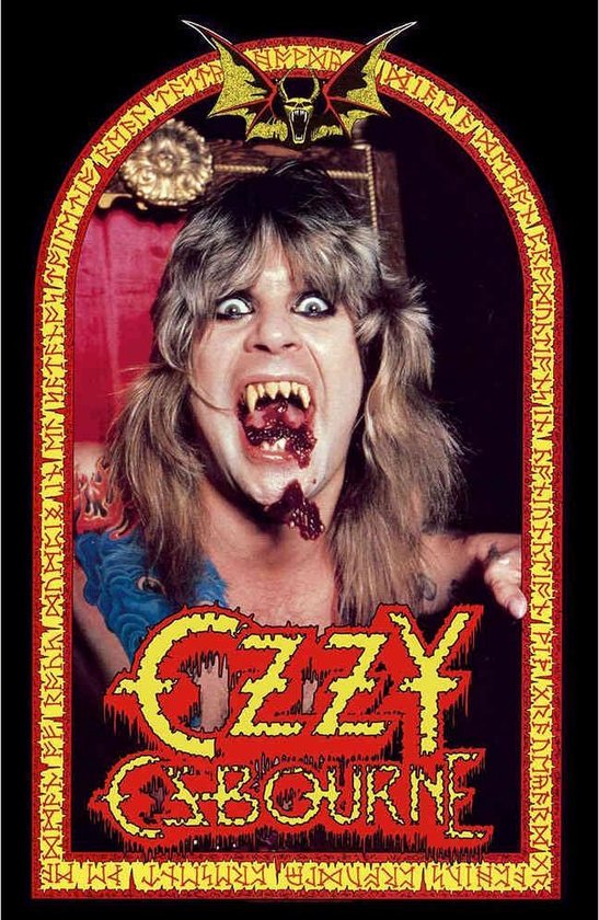 Ozzy Osbourne - Speak Of The Devil Textiel Poster - Multicolours