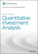 CFA Institute Investment Series 123 - Quantitative Investment Analysis