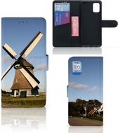 GSM Hoesje Geschikt voor Samsung Galaxy A31 Mobiel Bookcase Molen